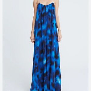 H by Halston Vibrant Blue Maxi Gown/ Dress